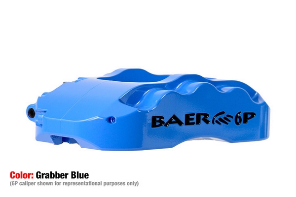 14" Rear Extreme+ Brake System with Park Brake - Grabber Blue